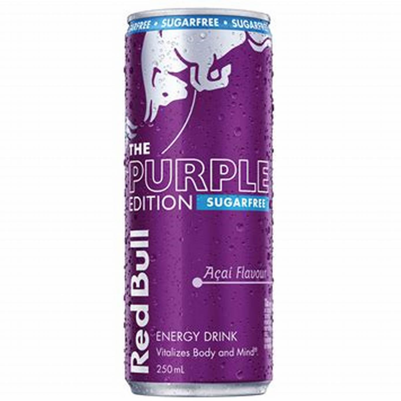 Red Bull 250 ML – The Purple Edition – Sugar Free (Acai Flavor)